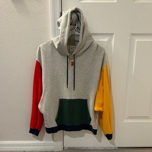 Nike Multicolor Hoodie - Red, Green, Yellow, Gray